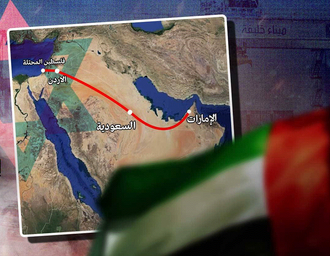 الخط البرّي البديل لقناة السويس