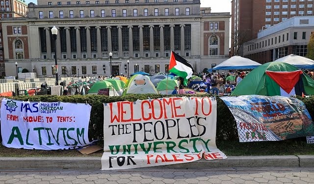 جامعة كولومبيا وانتفاضة الطلاب الأميركية