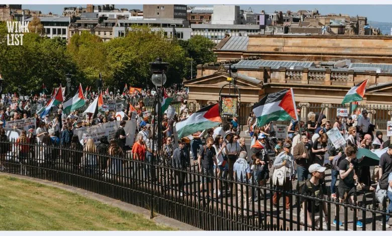 في الذكرى الـ 77 للنكبة.. أكثر من نصف مليون متظاهر في لندن يدينون الدور البريطاني في معاناة الفلسطينيين